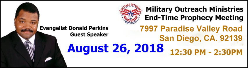 2018 Military Outreach Ministries Bible Prophecy Meeting