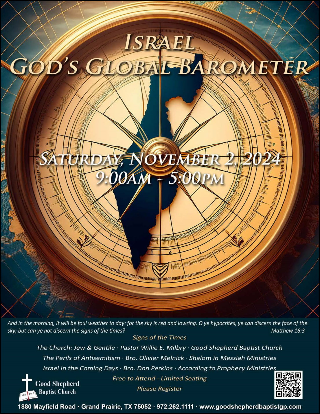 Israel God's Global Barometer - Bible Prophecy